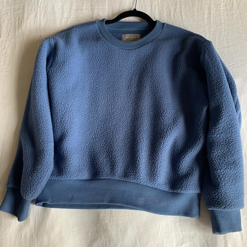 Everlane ReNew Fleece Raglan Sweatshirt